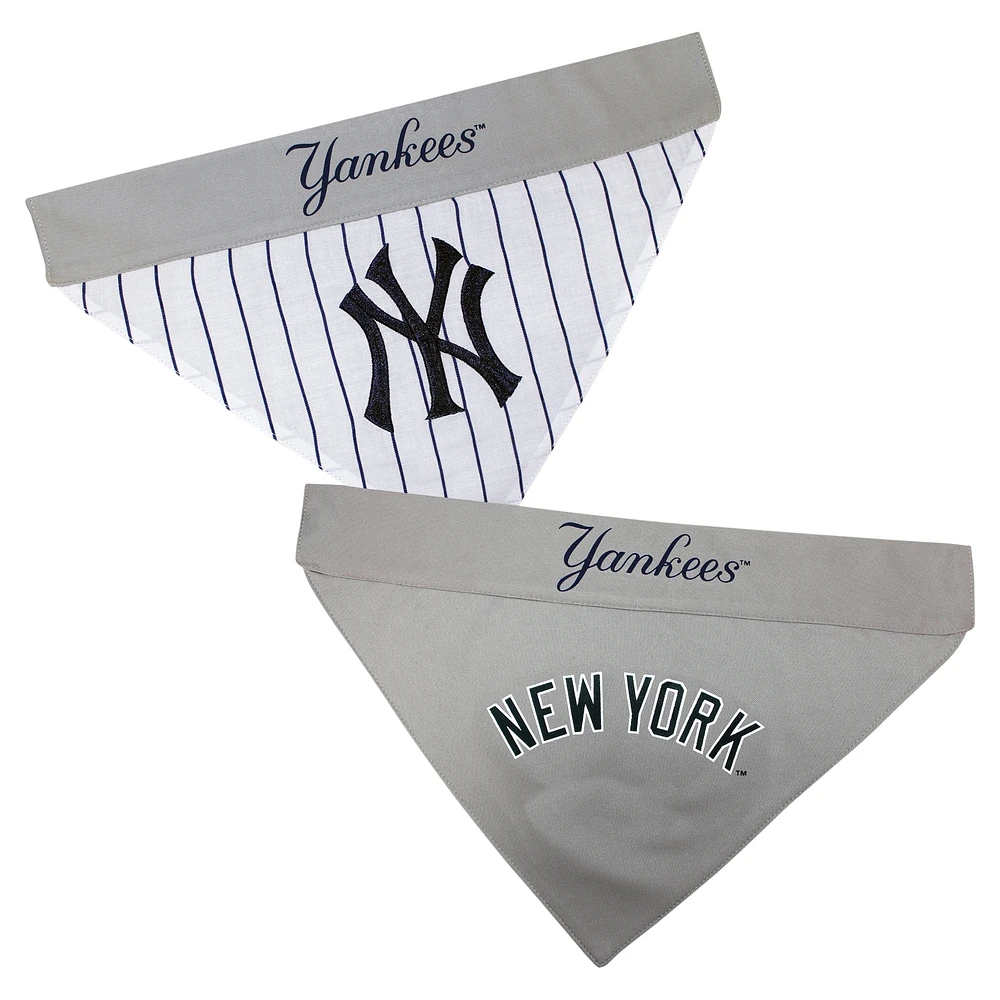 Bandana réversible pour animaux de compagnie des Yankees New York