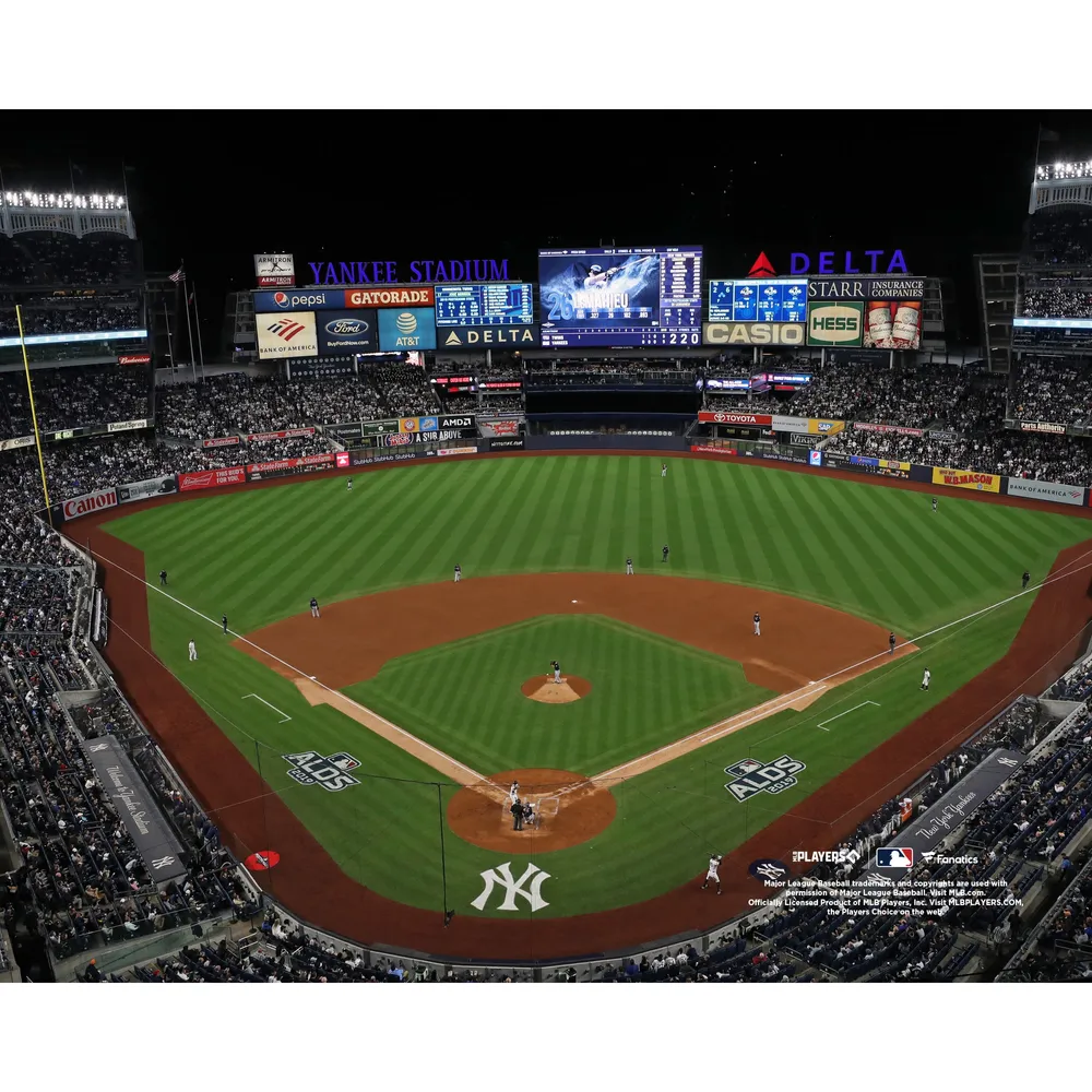 Giancarlo Stanton New York Yankees Unsigned Hitting at Yankee Stadium Photograph