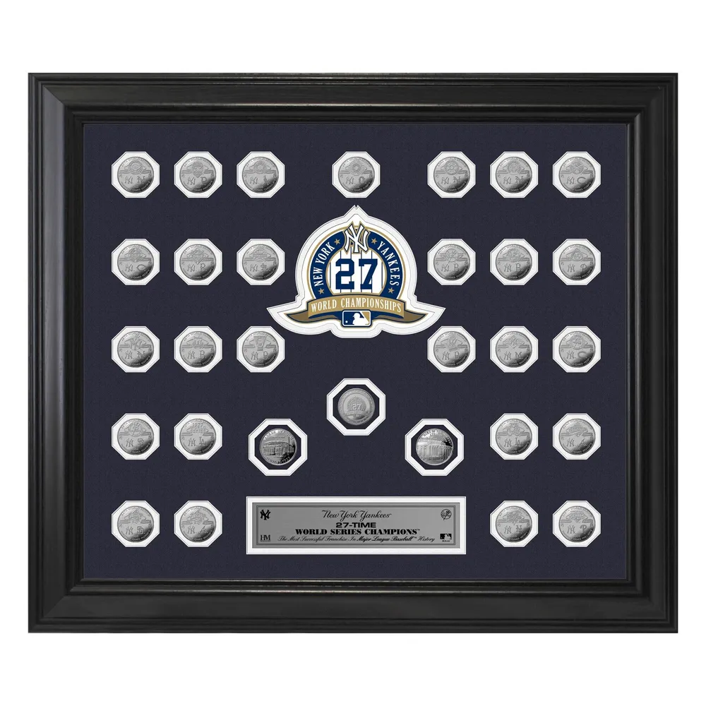Lids New York Yankees World Series 30 Coin Collection Frame