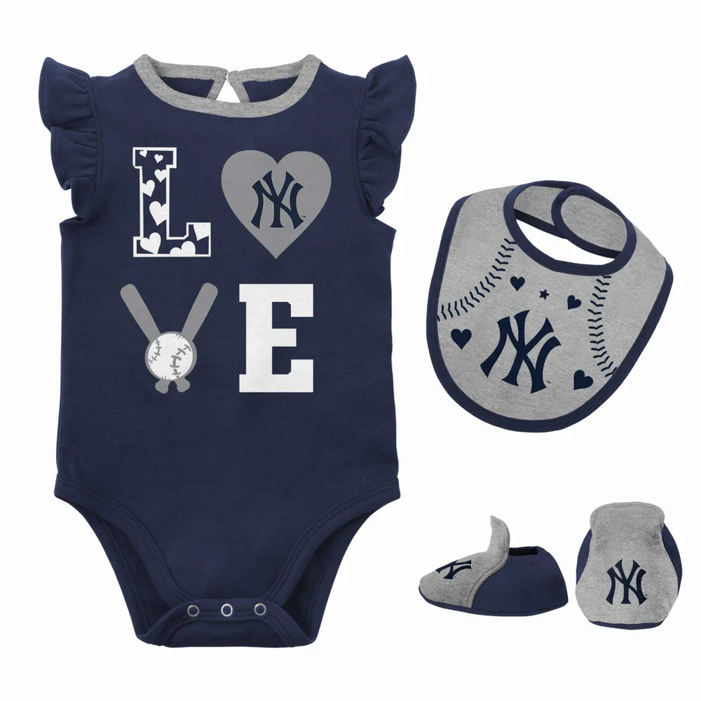 Lids Los Angeles Dodgers Newborn & Infant Three-Piece Love of