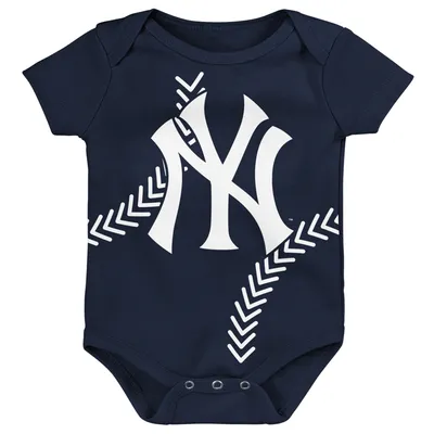 New York Yankees Newborn & Infant Running Home Bodysuit - Navy