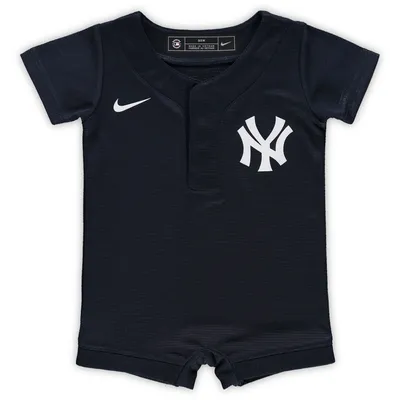 Newborn & Infant Nike Royal New York Mets Official Jersey Romper