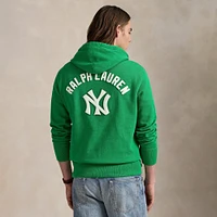 Sweat à capuche en polaire vert des Yankees de Polo Ralph Lauren