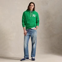 Sweat à capuche en polaire vert des Yankees de Polo Ralph Lauren