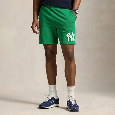 Short en molleton vert des Yankees de Polo Ralph Lauren