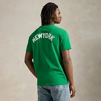 T-shirt Polo Ralph Lauren vert en jersey des Yankees