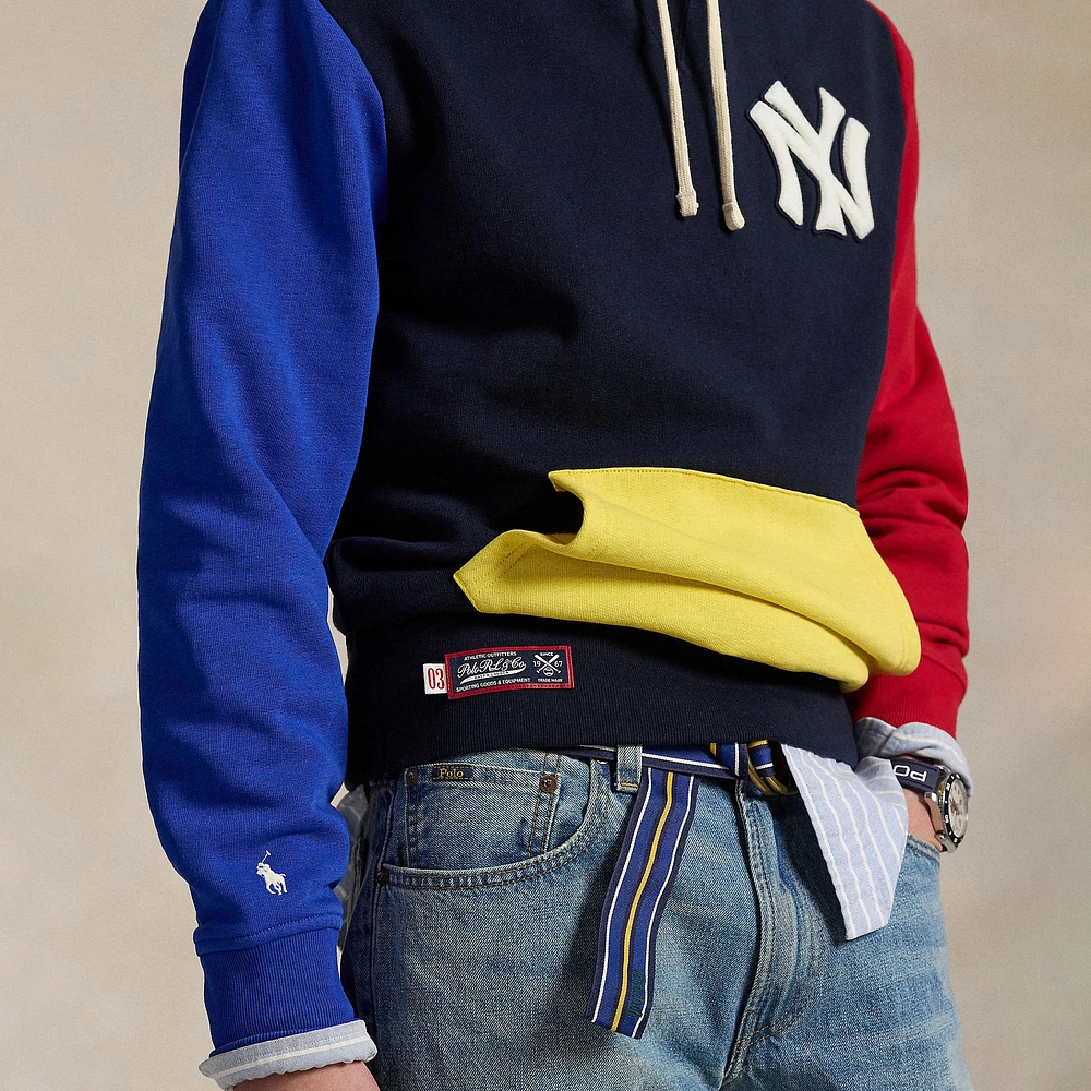 Polo Ralph Lauren Navy Yankees Cooperstown Collection Fleece Hoodie