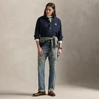 Polo Ralph Lauren Navy Yankees  Oxford Shirt