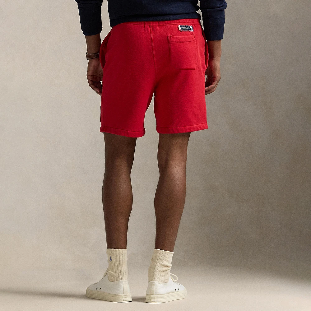 Polo Ralph Lauren Red Yankees  Fleece Shorts