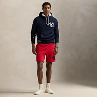 Polo Ralph Lauren Red Yankees  Fleece Shorts