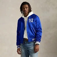 Polo Ralph Lauren Royal Yankees  Satin Jacket