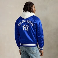 Polo Ralph Lauren Royal Yankees  Satin Jacket