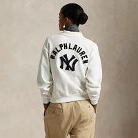 Polo Ralph Lauren White Yankees  Fleece