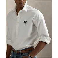Polo Ralph Lauren White Yankees  Oxford Shirt