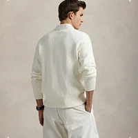 Polo Ralph Lauren White Yankees  Sweater