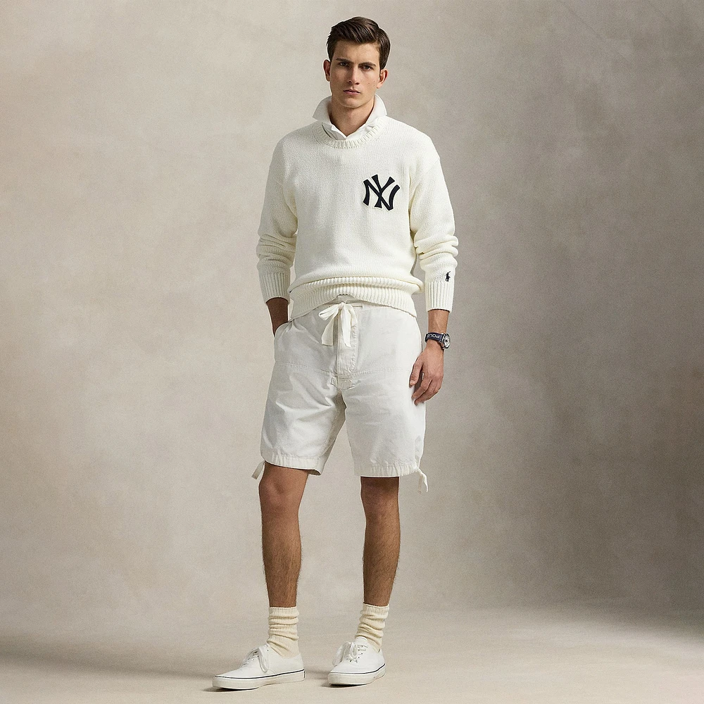 Polo Ralph Lauren White Yankees  Sweater