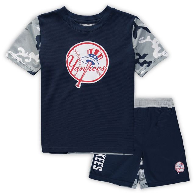 New York Yankees MLB Pastel Blue Shorts