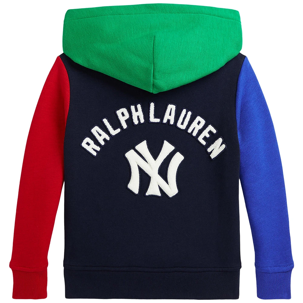 Preschool Polo Ralph Lauren  Navy Yankees Fleece Hoodie