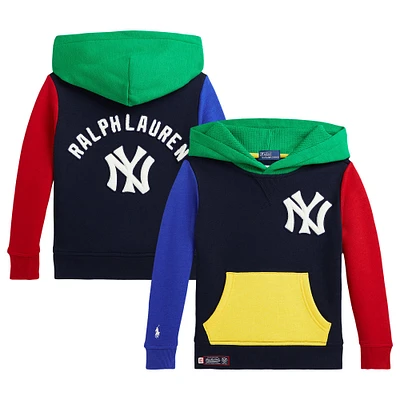 Preschool Polo Ralph Lauren  Navy Yankees Fleece Hoodie