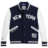 Veste polaire bleu marine Polo Ralph Lauren pour enfant d'âge préscolaire