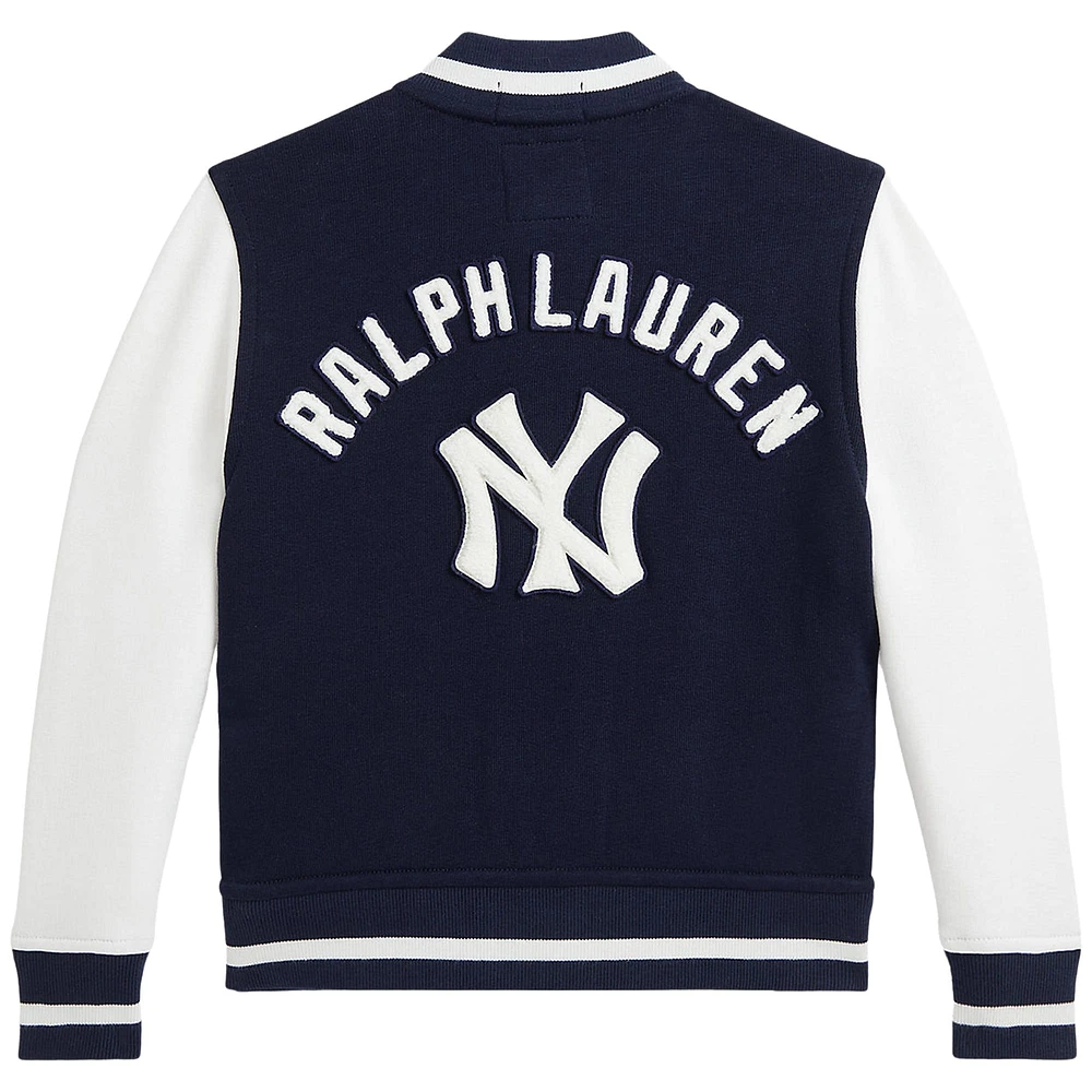 Veste polaire bleu marine Polo Ralph Lauren pour enfant d'âge préscolaire