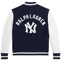 Veste polaire bleu marine Polo Ralph Lauren pour enfant d'âge préscolaire