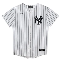 Preschool White New York Yankees Home Blank Replica Jersey