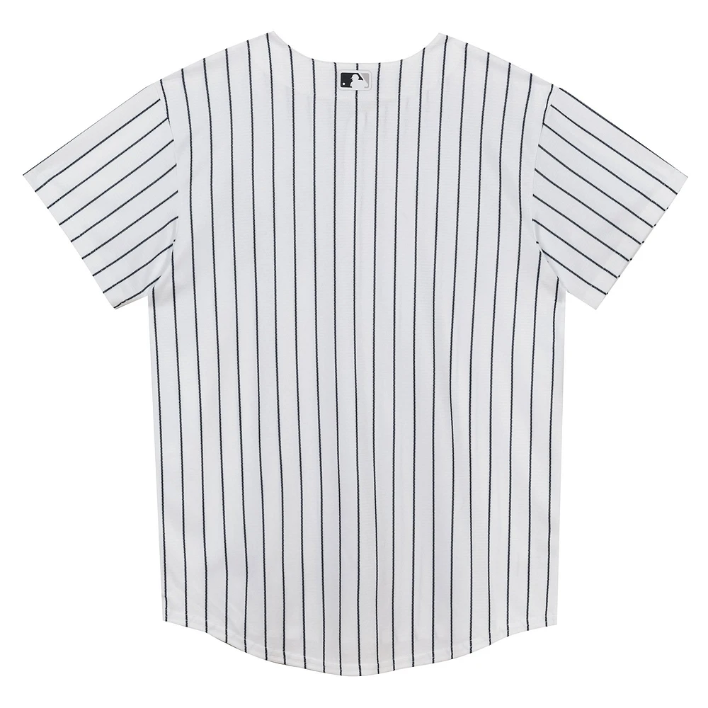 Preschool White New York Yankees Home Blank Replica Jersey
