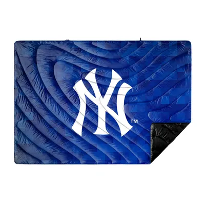 New York Yankees Rumpl 75'' x 52'' Geo Original Puffy Blanket