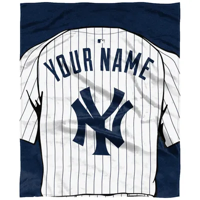 New York Yankees The Northwest Company 50'' x 60'' Personalized Silk Touch Throw