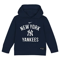 Ensemble 2 pièces sweat à capuche et pantalon de survêtement Nike Navy New York Yankees Club Fleece pour tout-petit