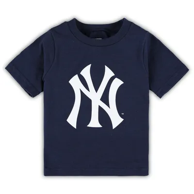 New York Yankees Toddler Team Crew Primary Logo T-Shirt - Navy