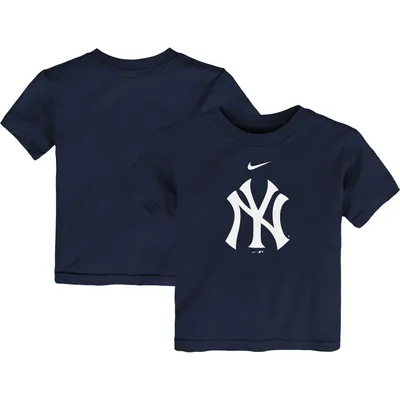 T-shirt Nike bleu marine avec grand logo des Yankees de New York pour tout-petit