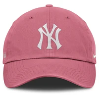 Casquette ajustable unisexe Nike rose New York Yankees Club