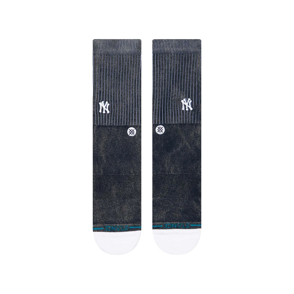 Chaussettes unisexes Stance bleu marine New York Yankees Bags Crew