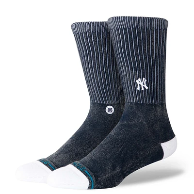 Chaussettes unisexes Stance bleu marine New York Yankees Bags Crew