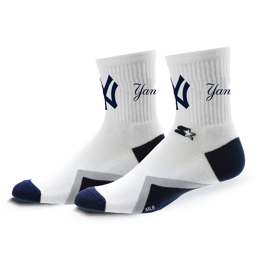 Chaussettes mi-mollet unisexes Starter New York Yankees Striker