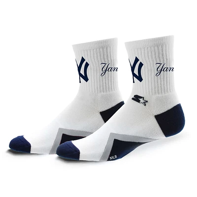 Chaussettes mi-mollet unisexes Starter New York Yankees Striker