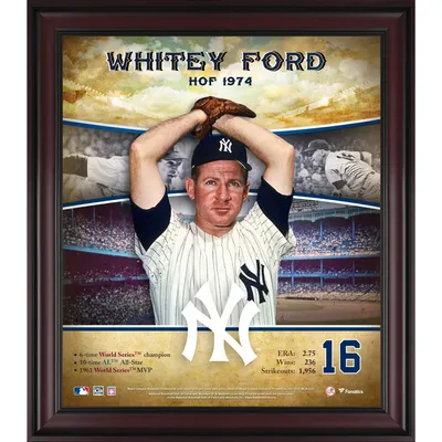 Whitey Ford Baseball Tee Shirt, New York Baseball Hall of Fame Men's  Baseball T-Shirt