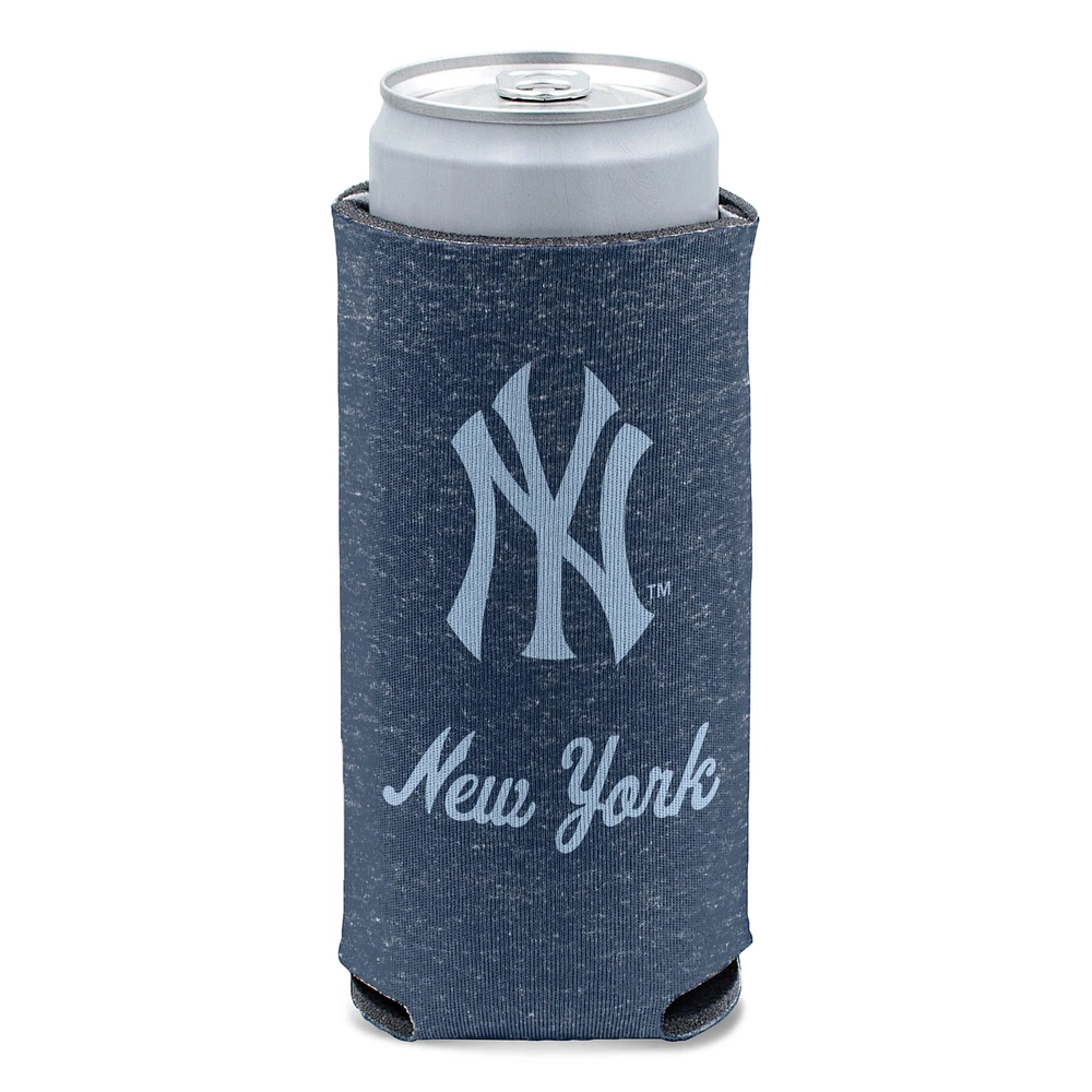 WinCraft Yankees de New York 12 oz. Refroidisseur de canette mince avec logo d'équipe