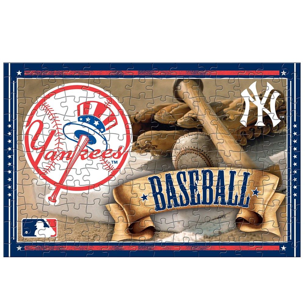 Puzzle WinCraft de 150 pièces représentant l'équipe des Yankees de New York