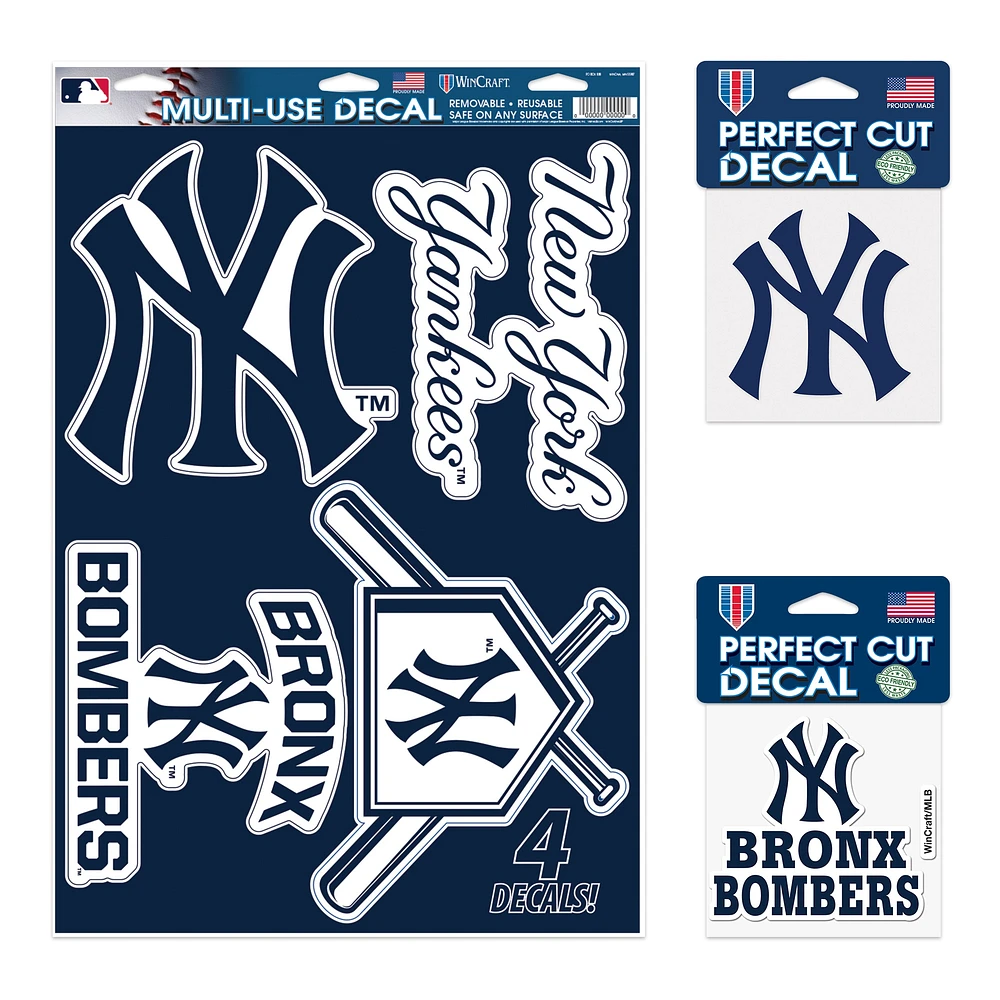 WinCraft New York Yankees Decal Variety Pack