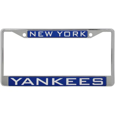 New York Yankees WinCraft Laser Inlaid Metal License Plate Frame