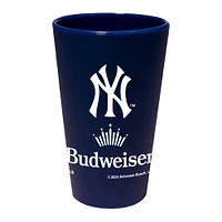 WinCraft New York Yankees MLB x Budweiser 16oz. Silicone Pint Glass