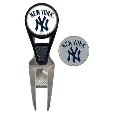 Ensemble d'outils de réparation et de marqueurs de balle WinCraft New York Yankees