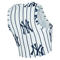 V100072 Yankee 0W24 Reel AOP Pinstripe Custom Record Knit Tank & Short Set BEDLADSLP UHT #5