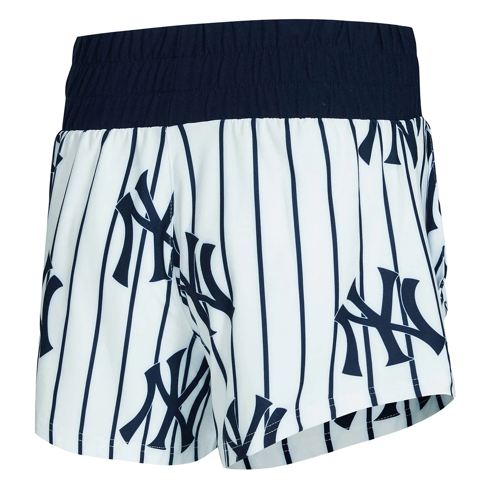 V100072 Yankee 0W24 Reel AOP Pinstripe Custom Record Knit Tank & Short Set BEDLADSLP UHT #5