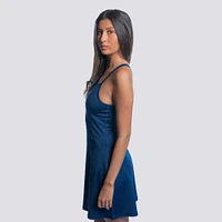 Women's Lusso  Navy New York Yankees Ciara Strappy Dress