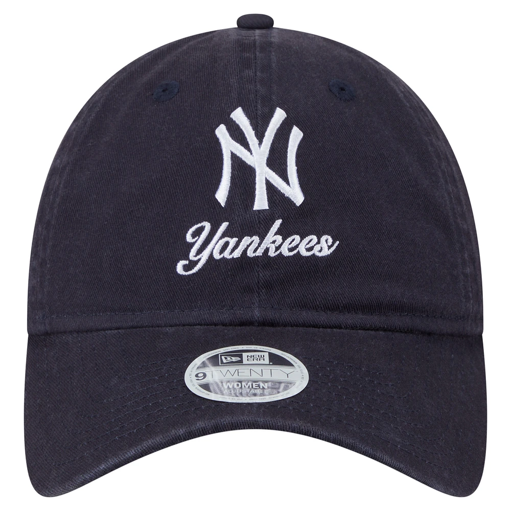 V107988 Yankee MLB NWE 2025 Équipe Preppy féminine 9twenty HATLAD 60604368 #26
