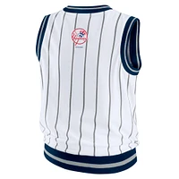 Women's WEAR by Erin Andrews  White New York Yankees Sporty Tank Top